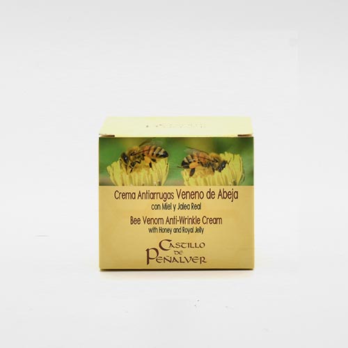 Crema antiarrugas Veneno de abeja con miel y Jalea Real. 60 ml